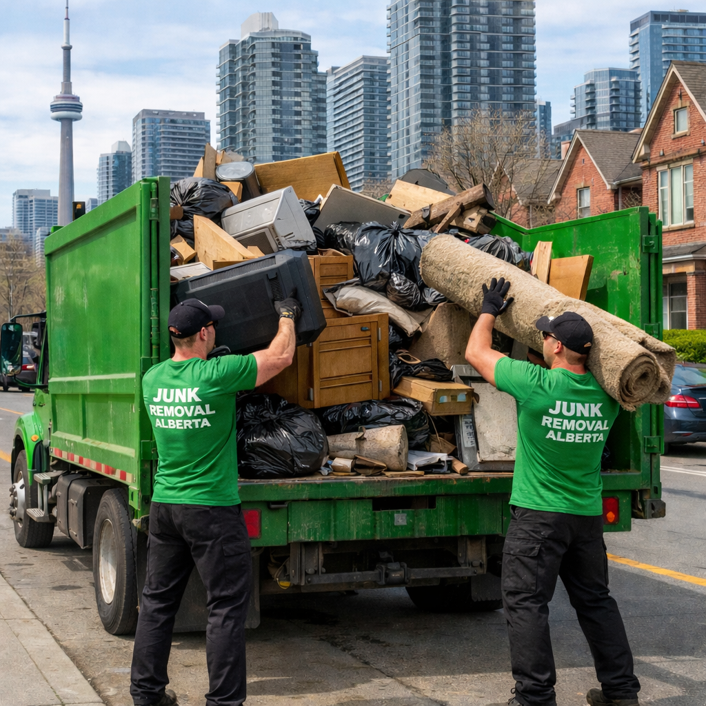 How Junk removal Process in Calgary, Alberta