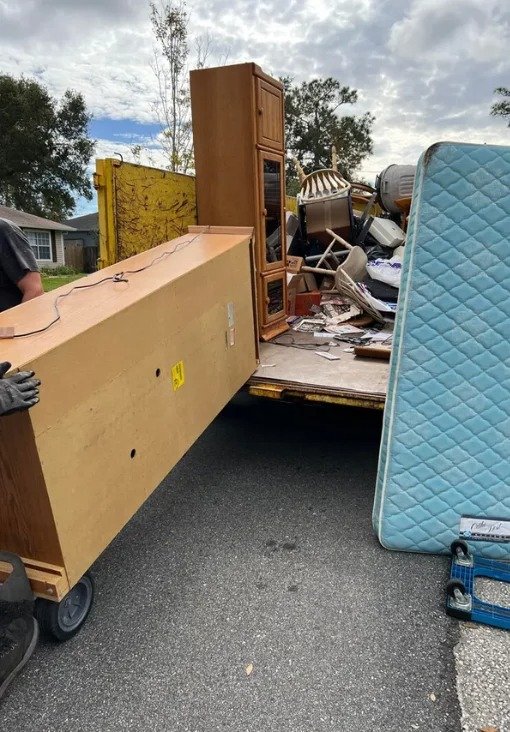 Heavy furniture being transported safely